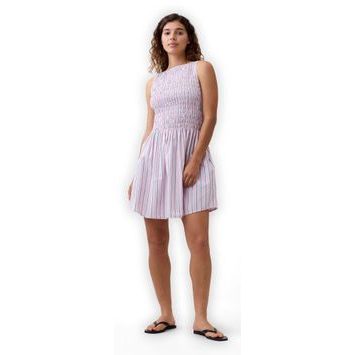 GAP 870797-01 Mini šaty s lodičkovým výstřihem Růžová