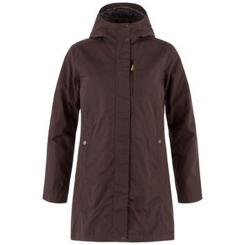 FJÄLLRÄVEN Kiruna Padded Parka W Black Oak