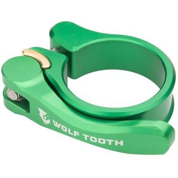 WOLF TOOTH 31.8mm zelená Quick Release