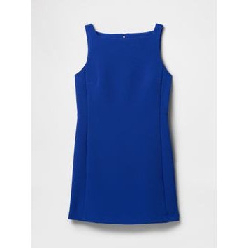 GAP Strečové mini šaty Modrá