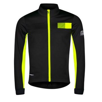 FORCE FROST softshell pánská černo-fluo