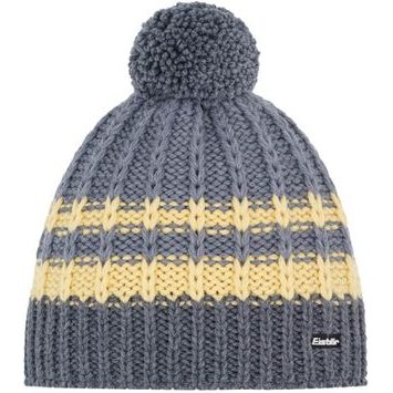 EISBÄR Kova Pompon MÜ anthrazit-banana-graumele/anth