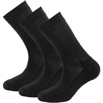 DEVOLD Daily medium sock 3pk, black