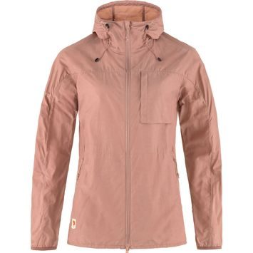 FJÄLLRÄVEN High Coast Wind Jacket W Dusty Rose