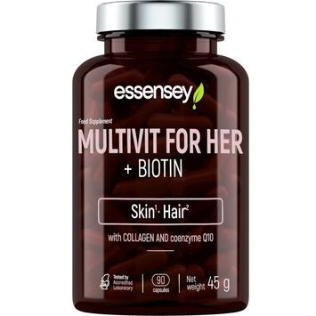 TREC NUTRITION ESSENSEY Multivitamíny pro ženy s Biotinem - 90 kapslí