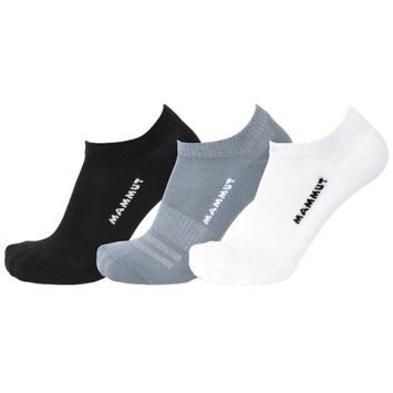 MAMMUT Everyday Low Socks 3 Pack black-strata-white