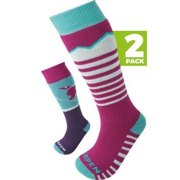 LORPEN S2KNE MERINO KIDS SKI 2PACK ECO 2336, BERRY