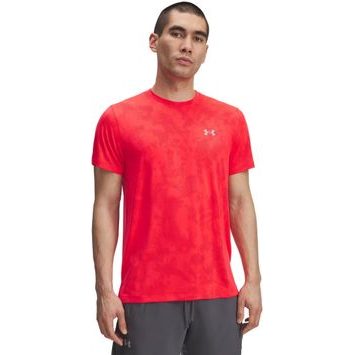 UNDER ARMOUR UA Launch Camo SS-RED