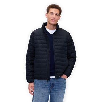 GAP 790583-01 Prošívaná bunda ColdControl Tmavě modrá