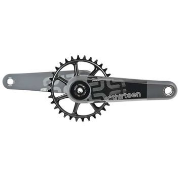 E*THIRTEEN XCX Race Carbon Mountain Crank | 170x73mm | no BB, no ring | Carbon Fiber