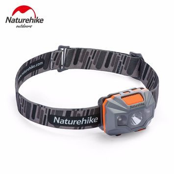 NATUREHIKE NH00T002-D-01 LED čelovka TD-02 šedá
