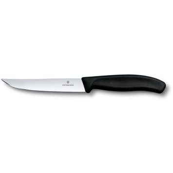 VICTORINOX Swiss Classic, steak knife, 12cm, straight, black