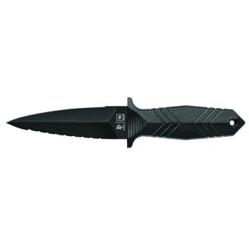 TB OUTDOOR PROTECTEUR BLACK BOOT KNIFE + KYDEX SHEATH