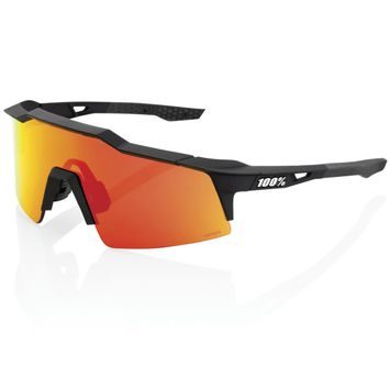 100% SPEEDCRAFT SL Loft Tact Black - HiPER Red Multilayer Mirror Lens