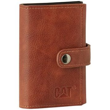 CATERPILLAR Columbia, syntetická kůže hnědá
