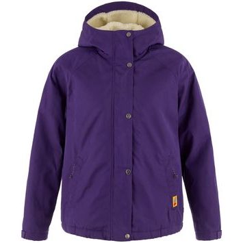 FJÄLLRÄVEN Vardag G-1000 Pile Jacket W Dark Violet
