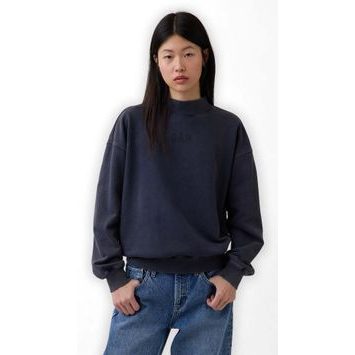 GAP 881631-01 Oversize mikina s logem Heavyweight Tmavě modrá