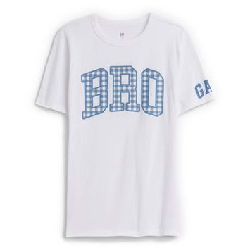 GAP 884926-00 Dětské tričko Big Bro Bílá
