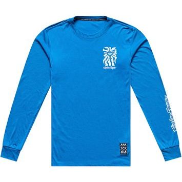 TROY LEE DESIGNS SKYLINE RIDE TEE ONE EYE AERO BLUE