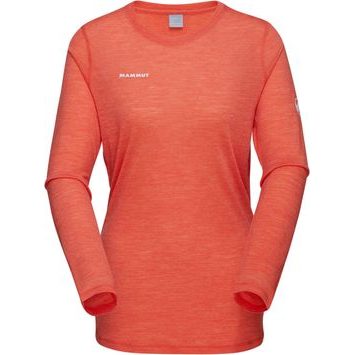 MAMMUT Tree Wool FL Longsleeve Women peach melange