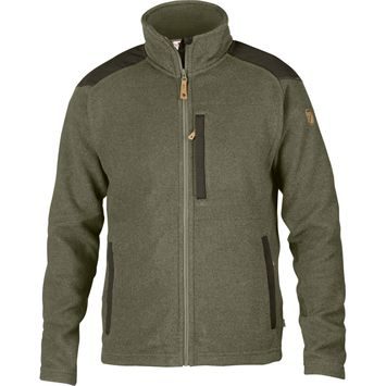 FJÄLLRÄVEN Buck Fleece M Laurel Green-Deep Forest