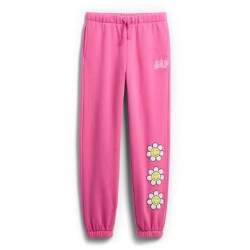 GAP 797784-04 Dětské tepláky Růžová