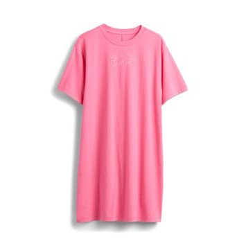 GAP Šaty s logem Růžová