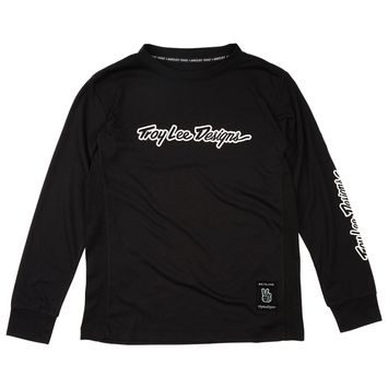 TROY LEE DESIGNS SKYLINE RIDE TEE SIGNATURE BLACK (38507202)
