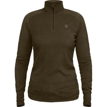 FJÄLLRÄVEN Skare Half Zip W Dark Olive