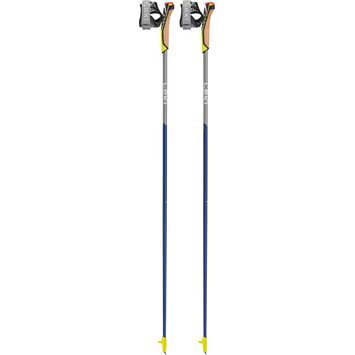 LEKI Speed Pacer Lite, midnightblue dark metallic-llight anthracite-neonyellow
