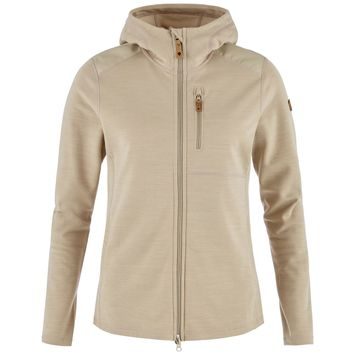 FJÄLLRÄVEN Keb Fleece Hoodie W Fossil