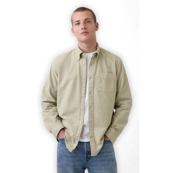 GAP 847912-05 Košile Oxford Shirt Béžová