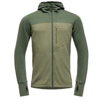 DEVOLD Explorer Merino Hooded Jkt Man Forest/Lichen