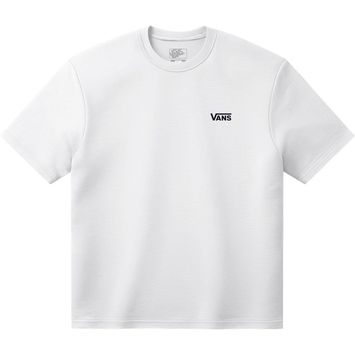 VANS LEFT CHEST SS White