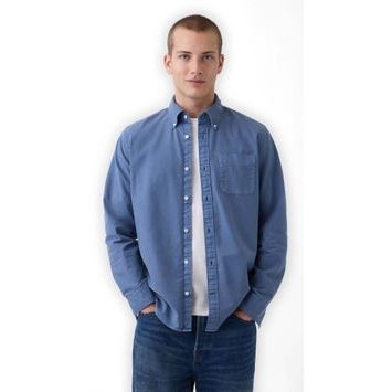 GAP 847912-06 Košile Oxford Shirt Modrá
