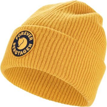 FJÄLLRÄVEN Bergtagen Forever Wool Beanie Mustard Yellow
