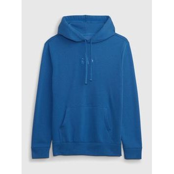 GAP 823343-00 Mikina s logem a kapucí, Modrá