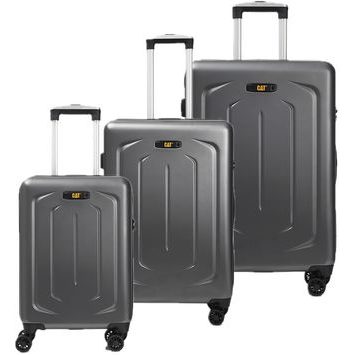 CATERPILLAR Sculpted, 3 dílný set ocelově šedý