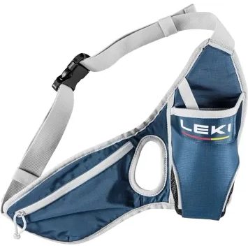 LEKI Drinkbelt, dark denim-poppy red-dawn blue