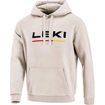 LEKI Logo Hoodie beige
