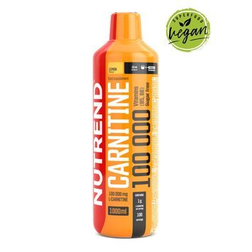NUTREND Carnitine 100 000, 1000 ml citron
