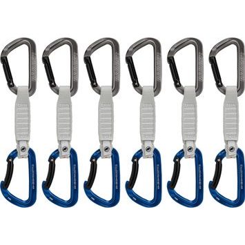 MAMMUT Workhorse Keylock 12 cm 6-Pack Quickdraws Grey-Blue