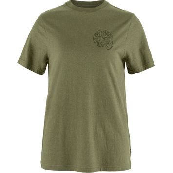 FJÄLLRÄVEN Hemp Blend Out Here T-shirt W Green