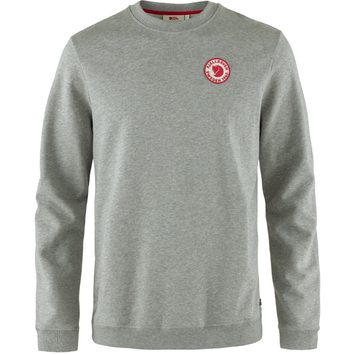 FJÄLLRÄVEN 1960 Logo Badge Sweater M, Grey-Melange