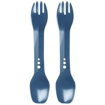 LIFEVENTURE Ellipse Spork; navy blue