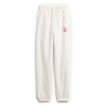 GAP 885268-05 Dětské tepláky s logem Bílá