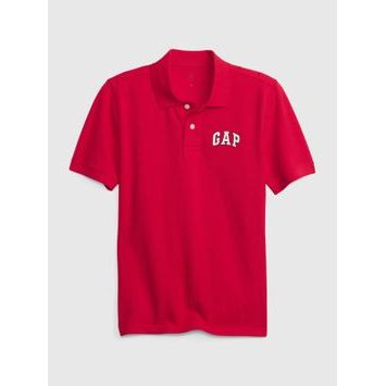 GAP 559938-00 Dětské polo tričko s logem Červená