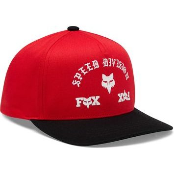 FOX Yth Icon Snapback Hat Red