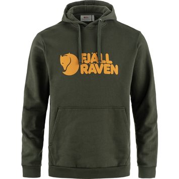 FJÄLLRÄVEN Fjallraven Logo Hoodie M Deep Forest