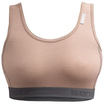 SENSOR MERINO ACTIVE dámská podprsenka almond beige